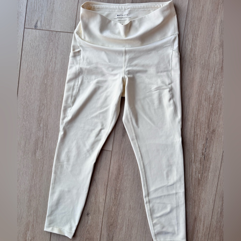 Athleta Off-White Leggings
